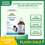 Nature's Way Kids Smart Drops DHA Bổ sung DHA, EPA