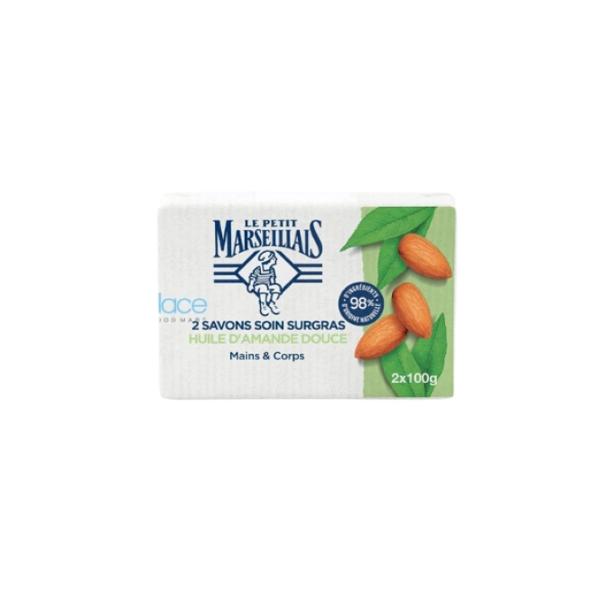 Hộp 2 Bánh Xà Phòng Le Petit Marseillais 2x100g - Mềm Mịn - Thơm Mát Hương Thiên Nhiên