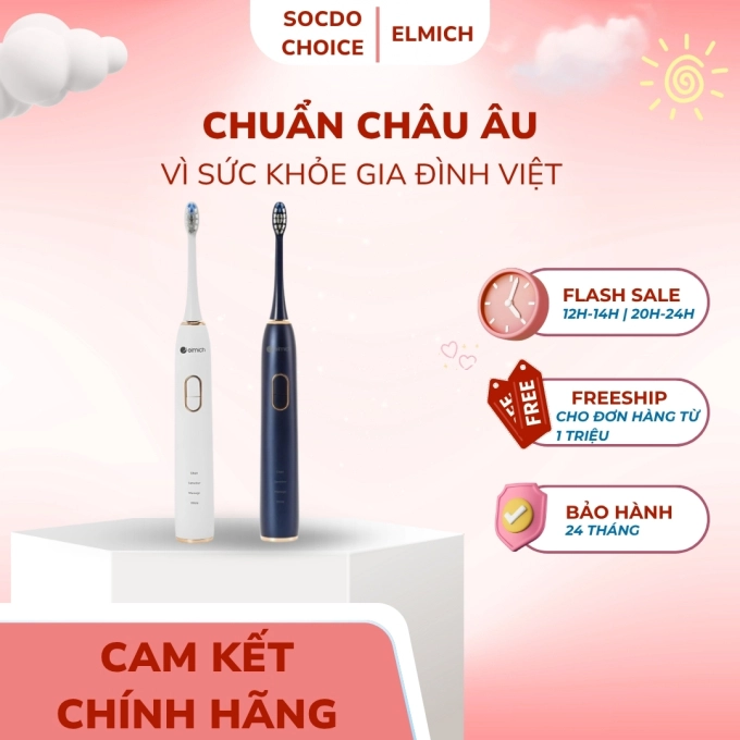 Bàn chải đánh răng điện Elmich Procare TBE-8461 2